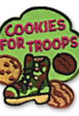 snappylogos Cookies For Troops Fun Patch (3680)