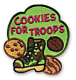 snappylogos Cookies For Troops Fun Patch (3680)