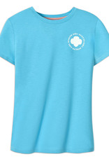 Blue Trefoil T-Shirt - Women's