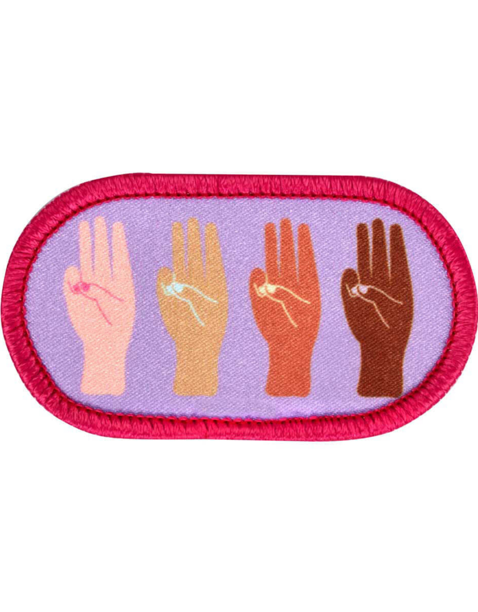 GSUSA Girl Scout Promise Sew-On Patch