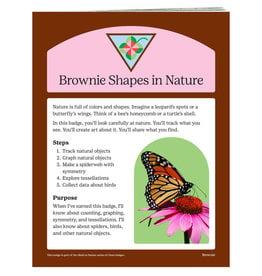 GIRL SCOUTS OF THE USA Brownie Shapes In Nature Requirements Pamphlet