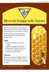 GIRL SCOUTS OF THE USA Brownie Design With Nature Requirements Pamphlet