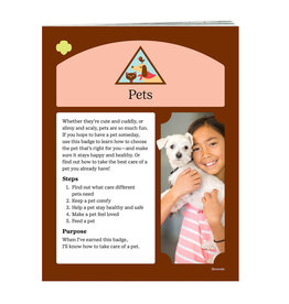 GSUSA Brownie Pet Badge Requirements
