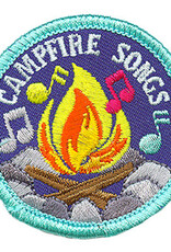 Advantage Emblem & Screen Prnt Camp Fire Songs Fun Patch
