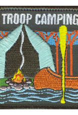 Advantage Emblem & Screen Prnt Troop Camping Fun Patch