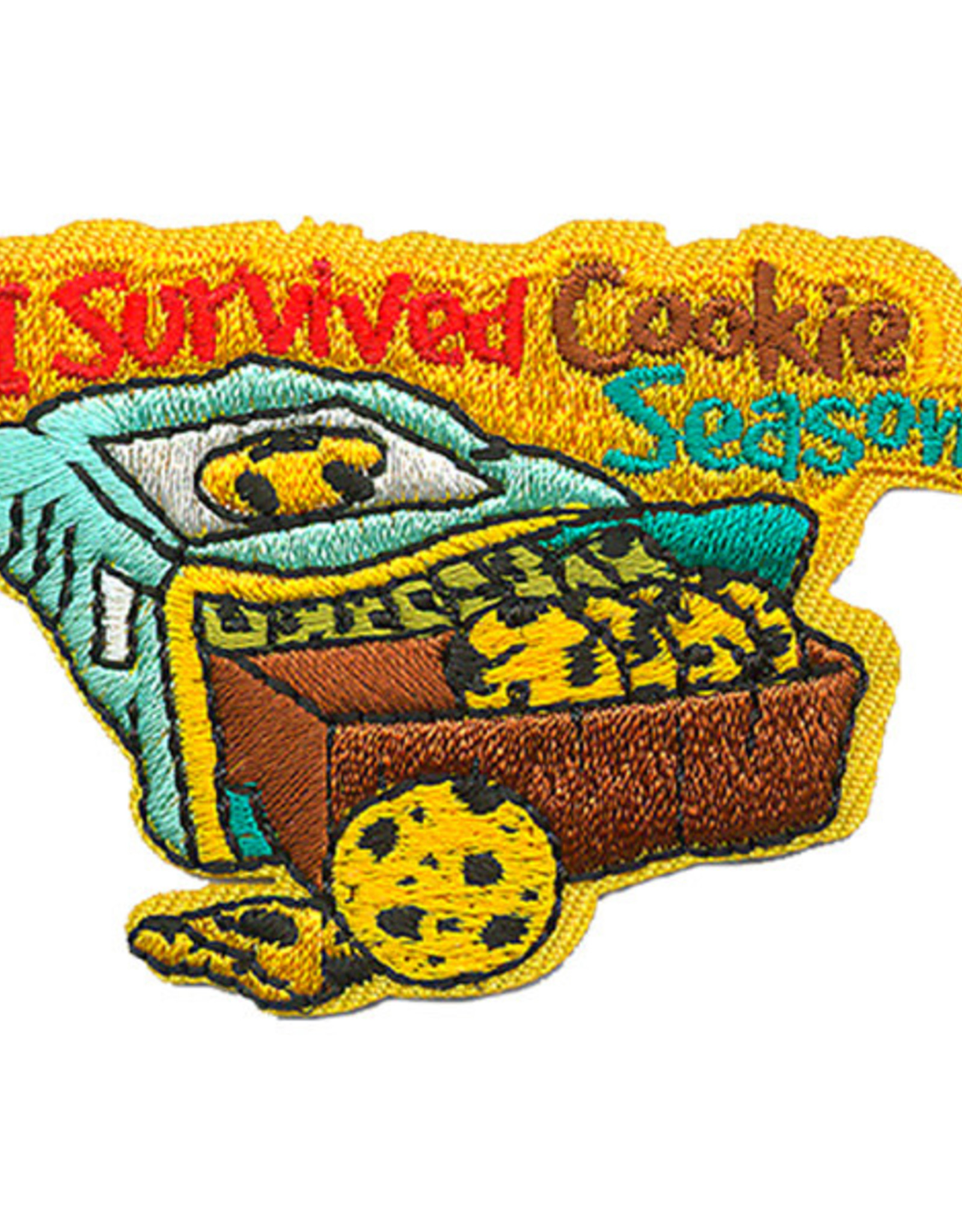 Advantage Emblem & Screen Prnt I Survived Cookie Season