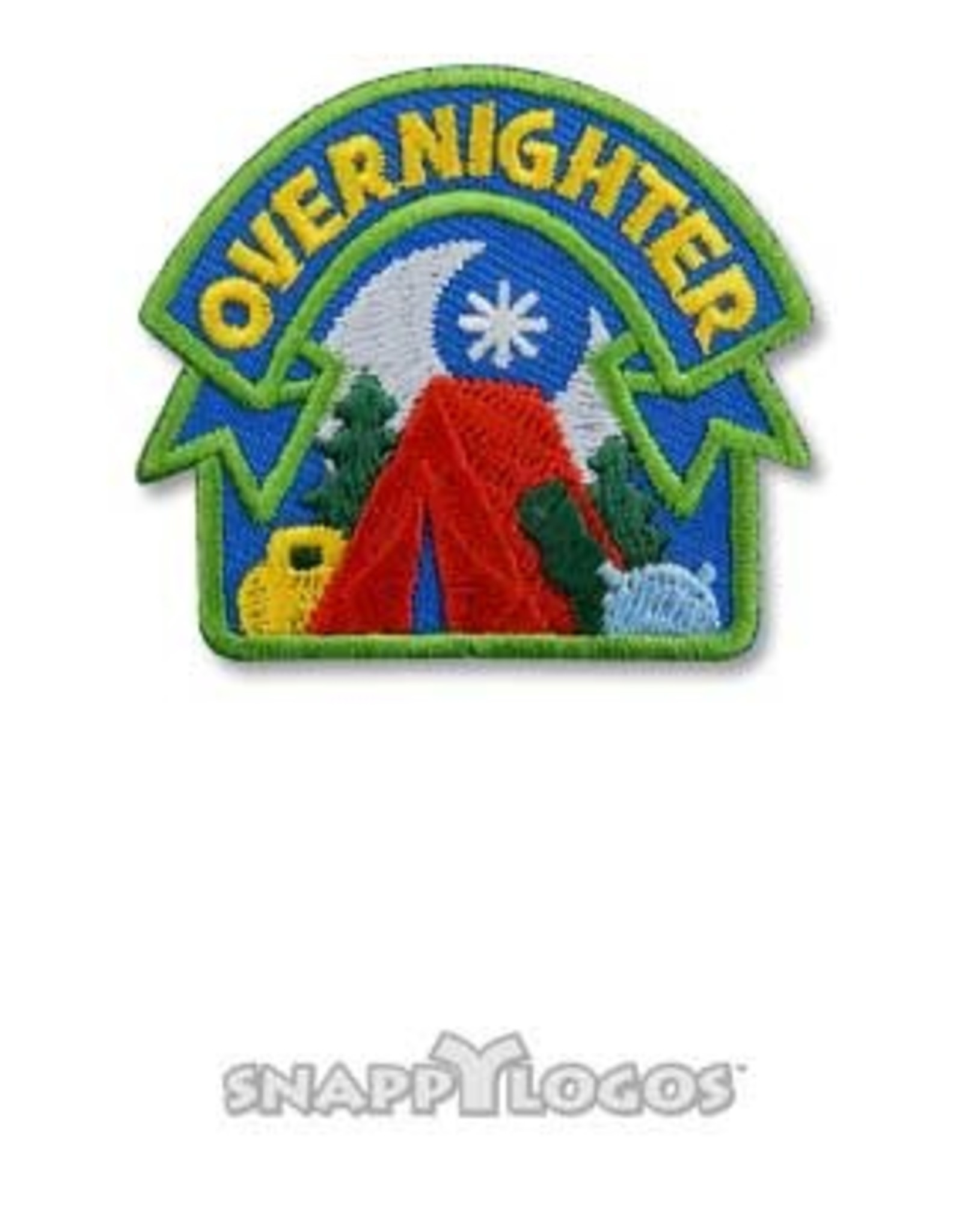 snappylogos Overnighter (Tent) Fun Patch