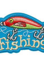 Advantage Emblem & Screen Prnt Fishing Fun Patch