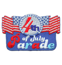 Advantage Emblem & Screen Prnt 4th of July Parade Fun Patch