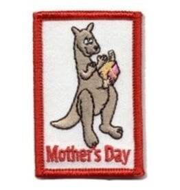 Advantage Emblem & Screen Prnt Mother's Day (Kangaroo) Fun Patch
