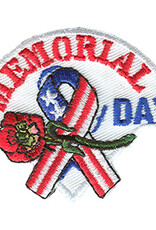 Advantage Emblem & Screen Prnt Memorial Day (Ribbon) Fun Patch