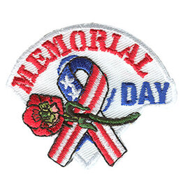 Advantage Emblem & Screen Prnt Memorial Day (Ribbon) Fun Patch
