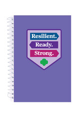 GSUSA Resilient. Ready. Strong. Spiral Notebook