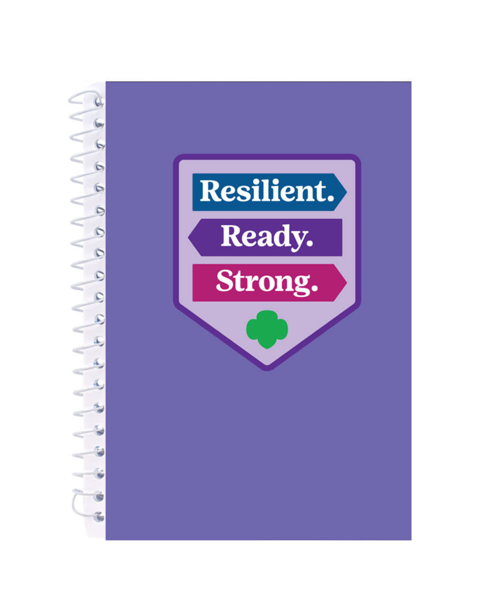 GSUSA Resilient. Ready. Strong. Spiral Notebook