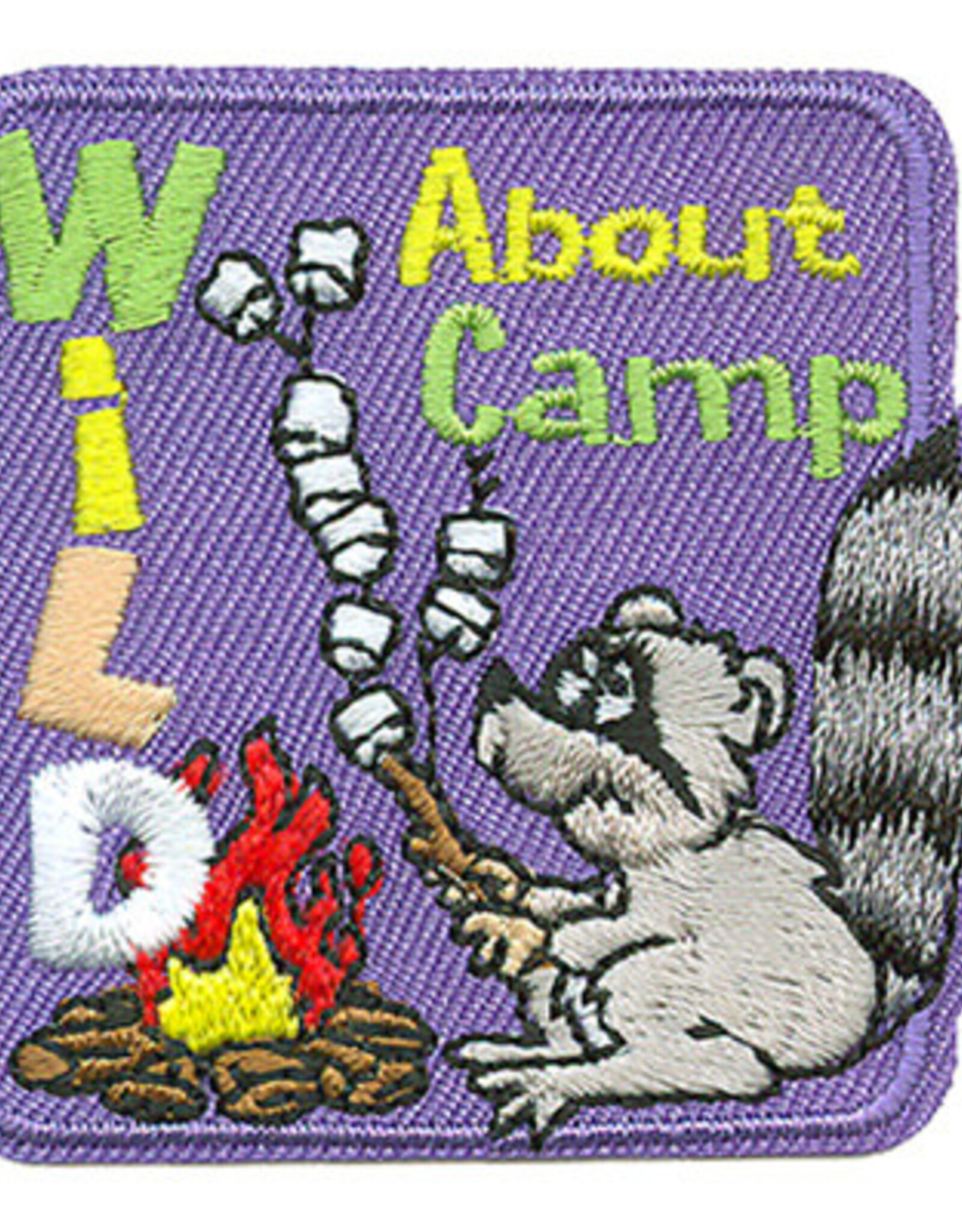 Advantage Emblem & Screen Prnt Wild About Camp Fun Patch