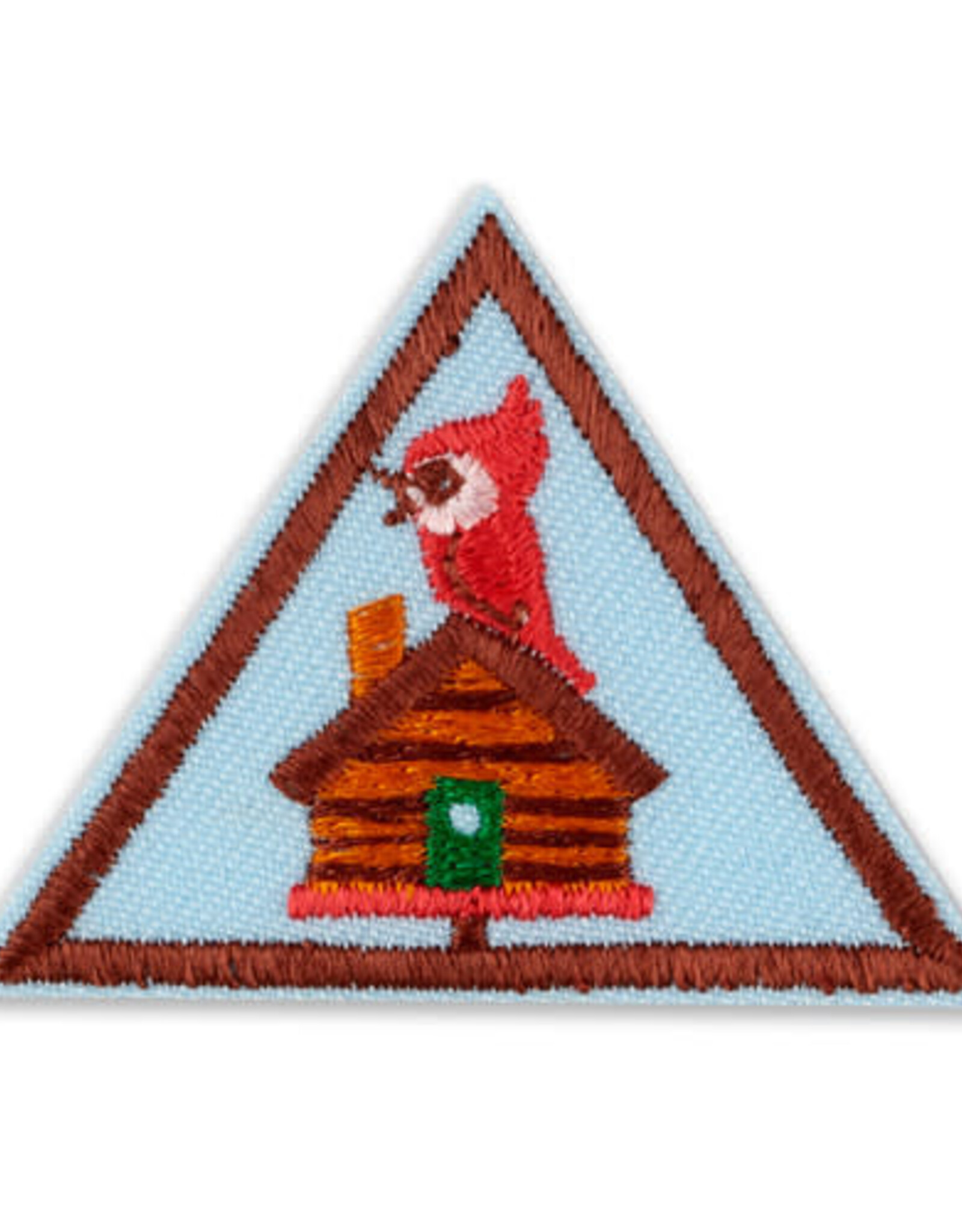 GIRL SCOUTS OF THE USA Brownie Cabin Camper Badge