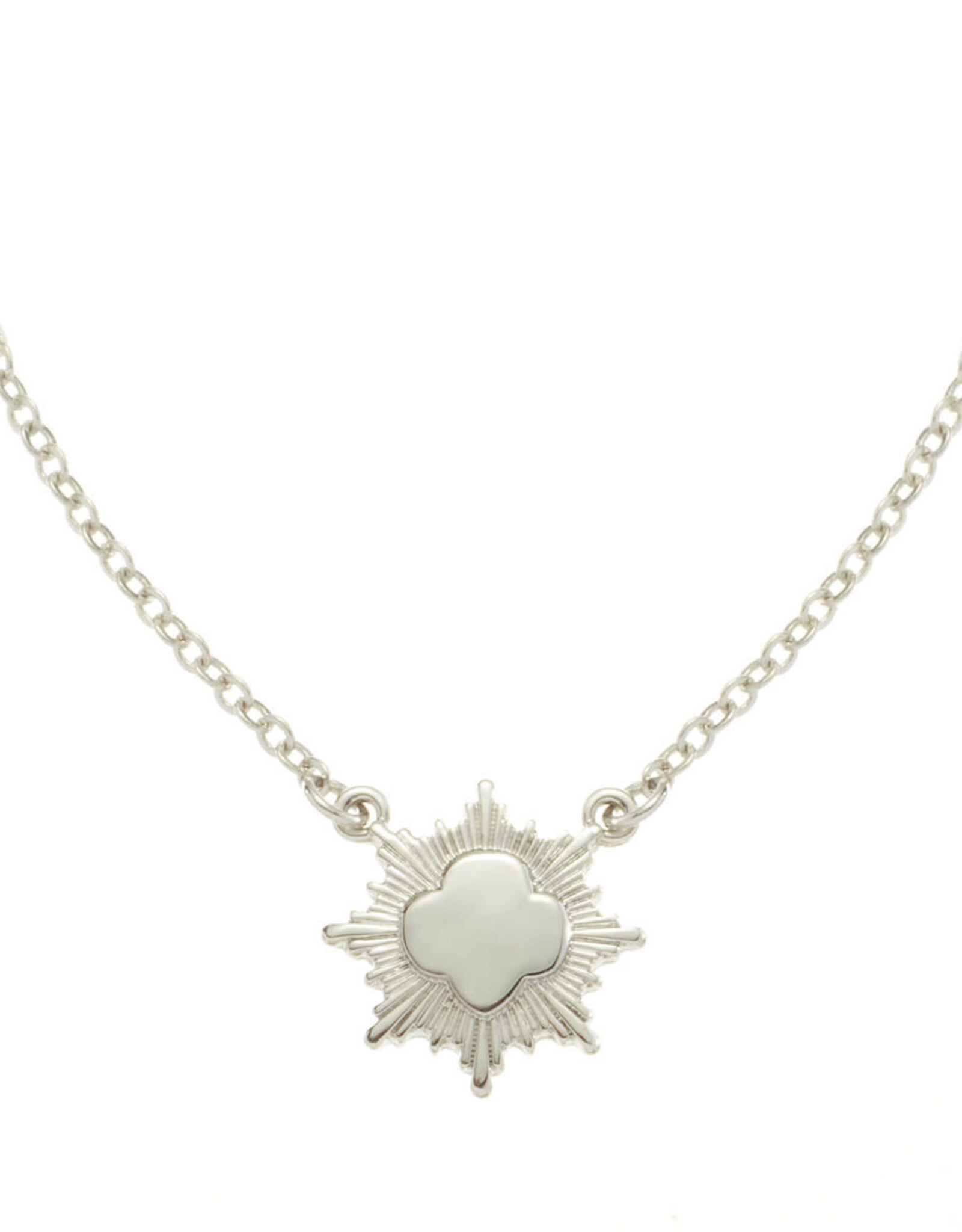 Silver Award Charm Necklace