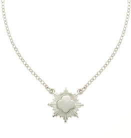 Silver Award Charm Necklace