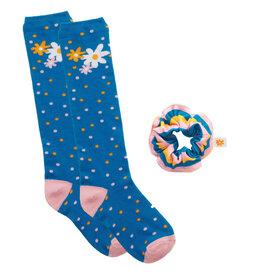 GSUSA Daisy Knee-High Socks and Scrunchie Set