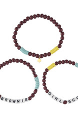 GSUSA Brownie Bracelet Set