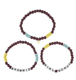 GSUSA Brownie Bracelet Set