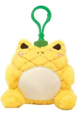 Cuddle Barn Mini Pineapple Frog Plush Keychain