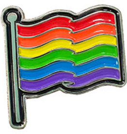 Advantage Emblem & Screen Prnt Rainbow Pride Flag Pin