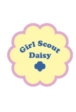 GSUSA Girl Scout Daisy Decal