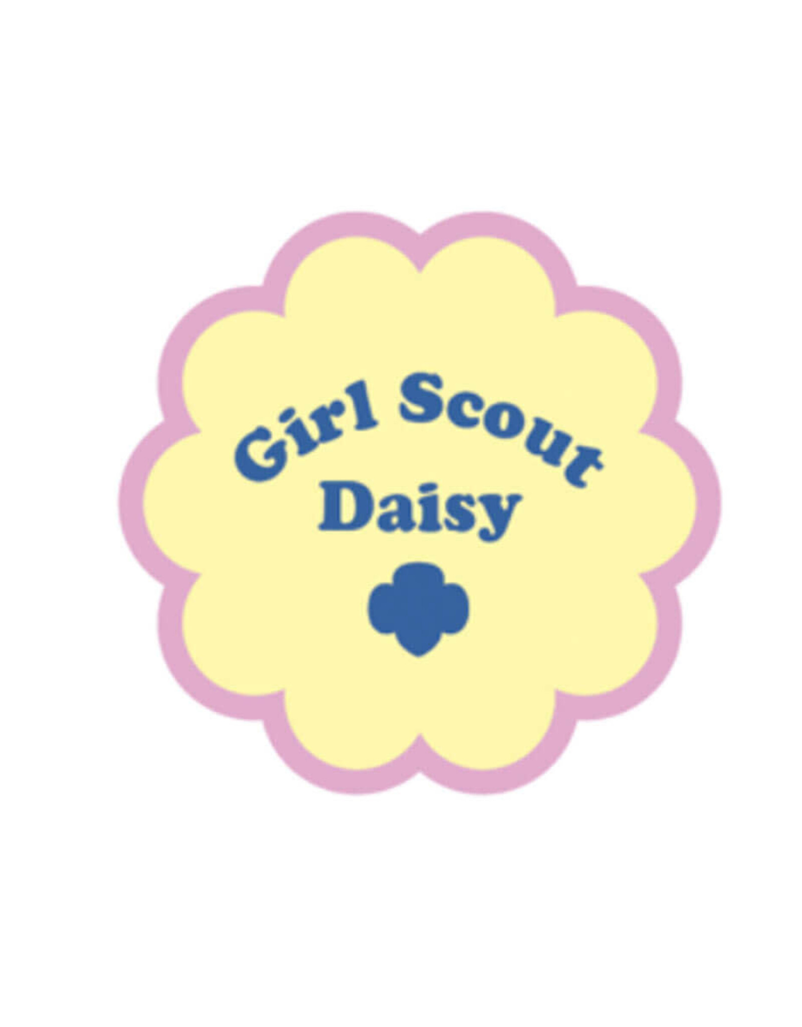 GSUSA Girl Scout Daisy Decal