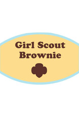 GSUSA Girl Scout Brownie Decal
