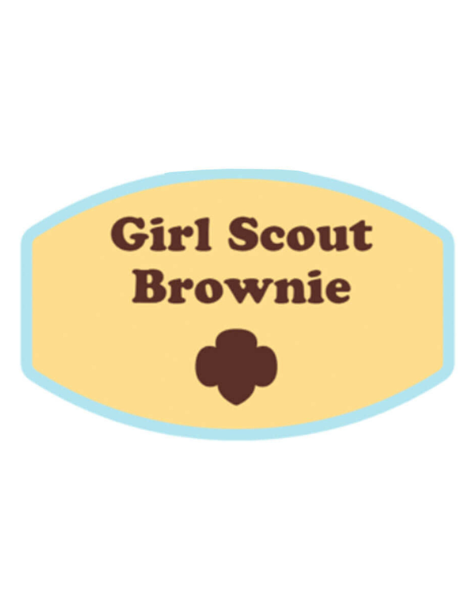 GSUSA Girl Scout Brownie Decal