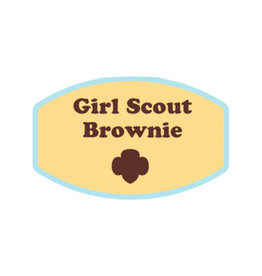 GSUSA Girl Scout Brownie Decal