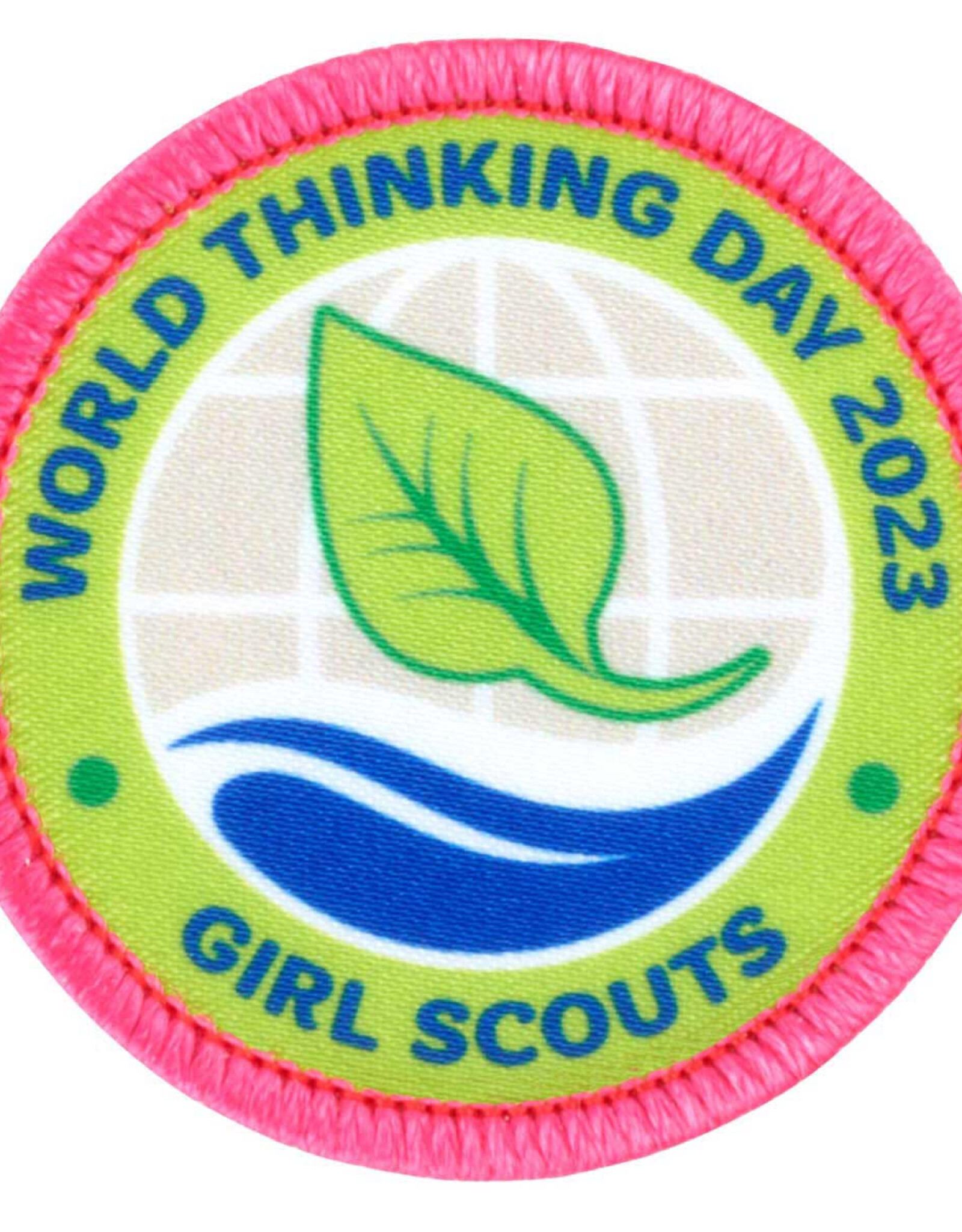 GSUSA ! 2023 World Thinking Day Award Patch [Retired]