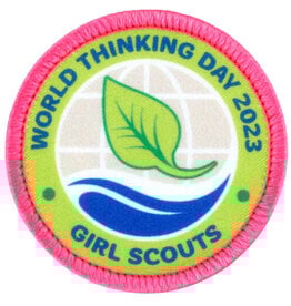 GSUSA ! 2023 World Thinking Day Award Patch [Retired]