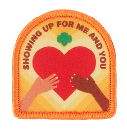 Sen / Amb Mental Wellness Sew-On Patch - Showing Up For Me and You