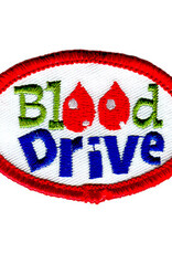 Advantage Emblem & Screen Prnt * Blood Drive Fun Patch