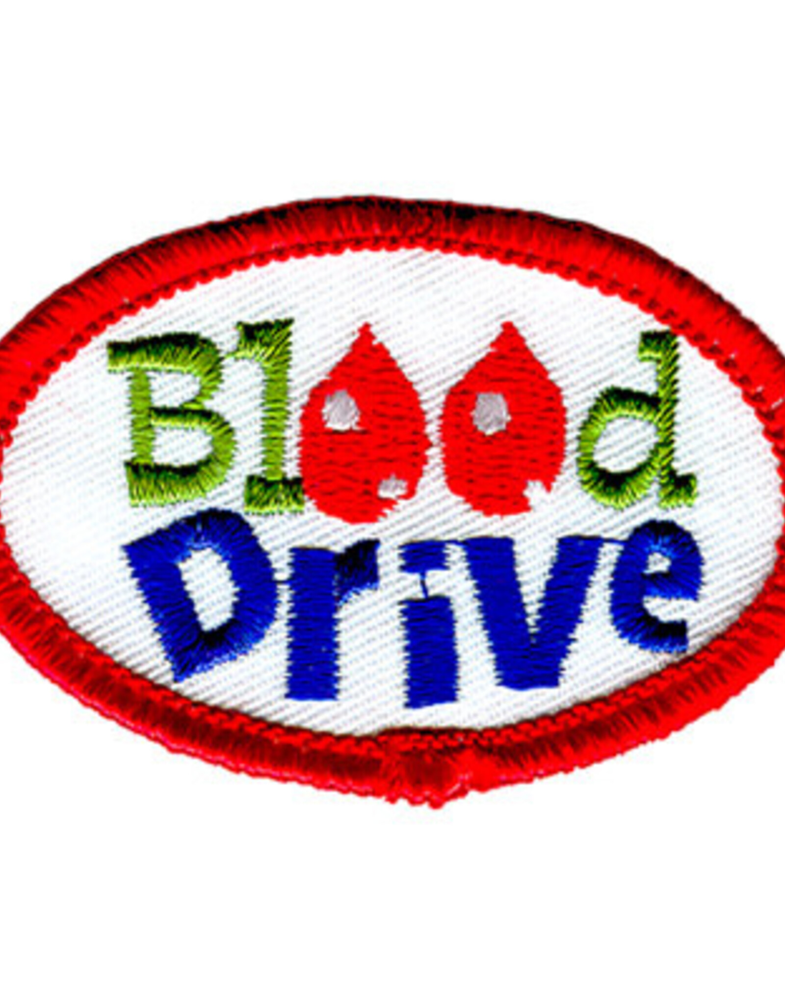 Advantage Emblem & Screen Prnt * Blood Drive Fun Patch