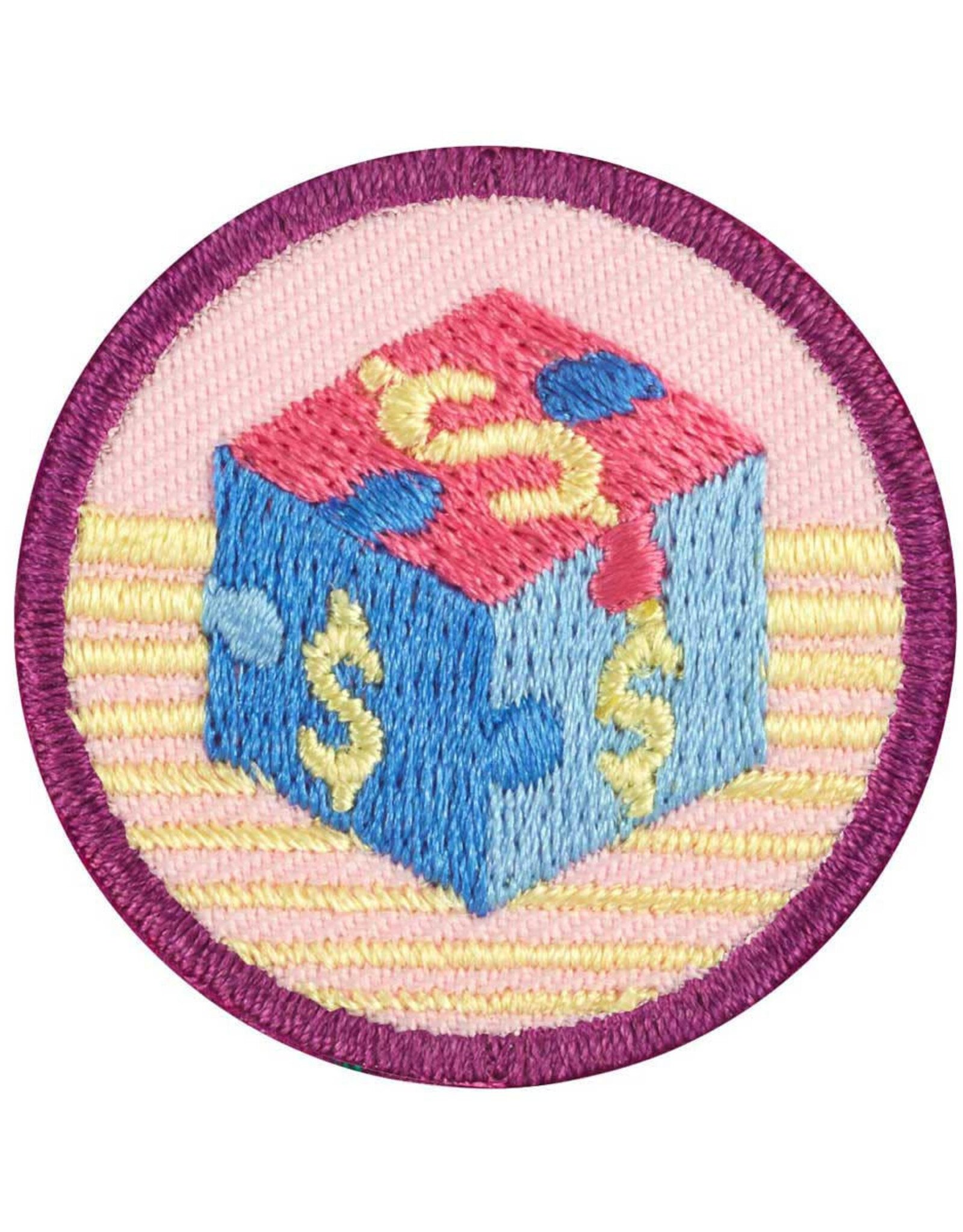GIRL SCOUTS OF THE USA Junior My Money Plan Badge