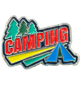 Advantage Emblem & Screen Prnt Camping Pin