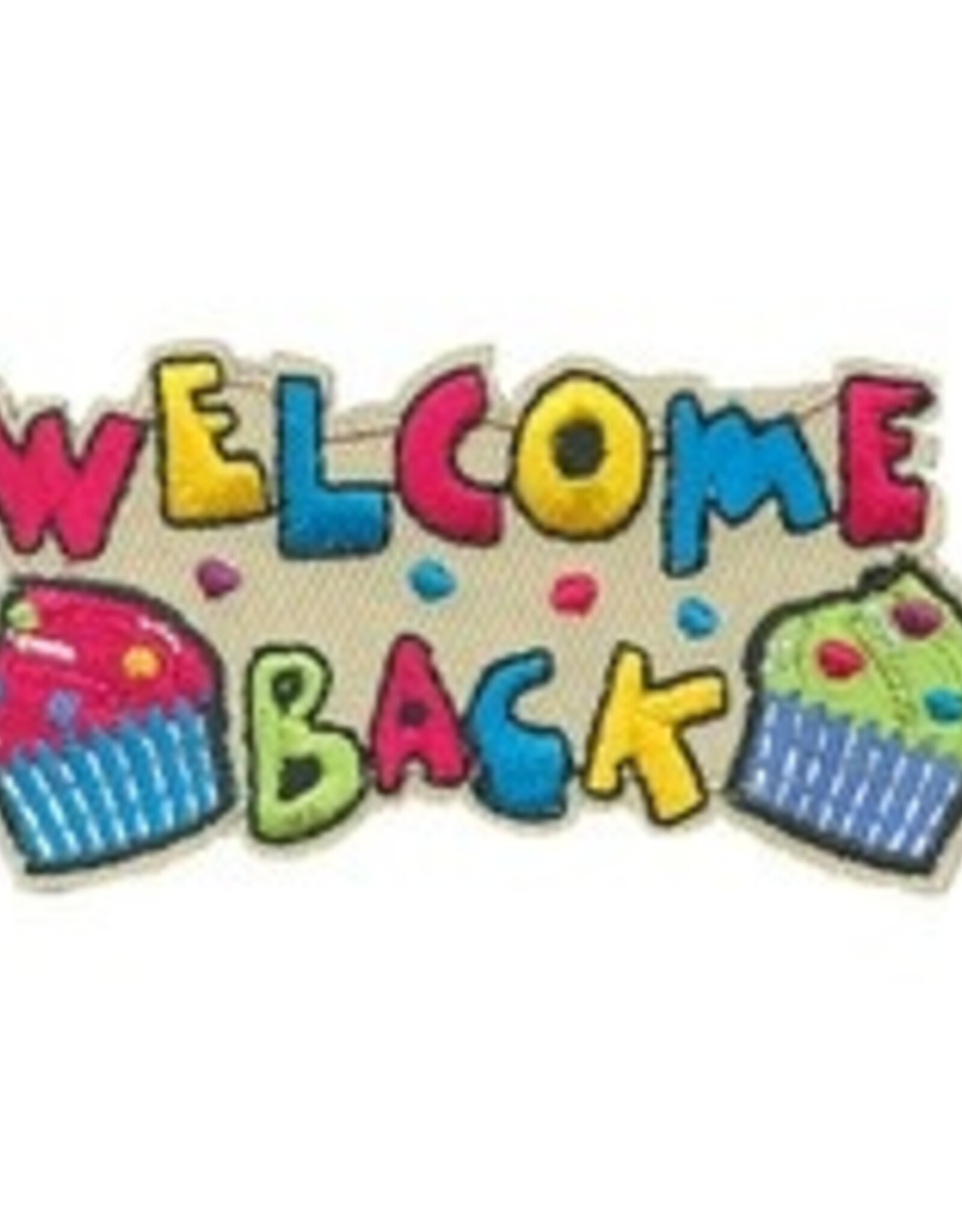 Advantage Emblem & Screen Prnt Welcome Back Fun Patch
