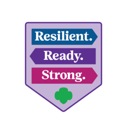 GIRL SCOUTS OF THE USA Resilient Ready Strong Water Bottle Decal