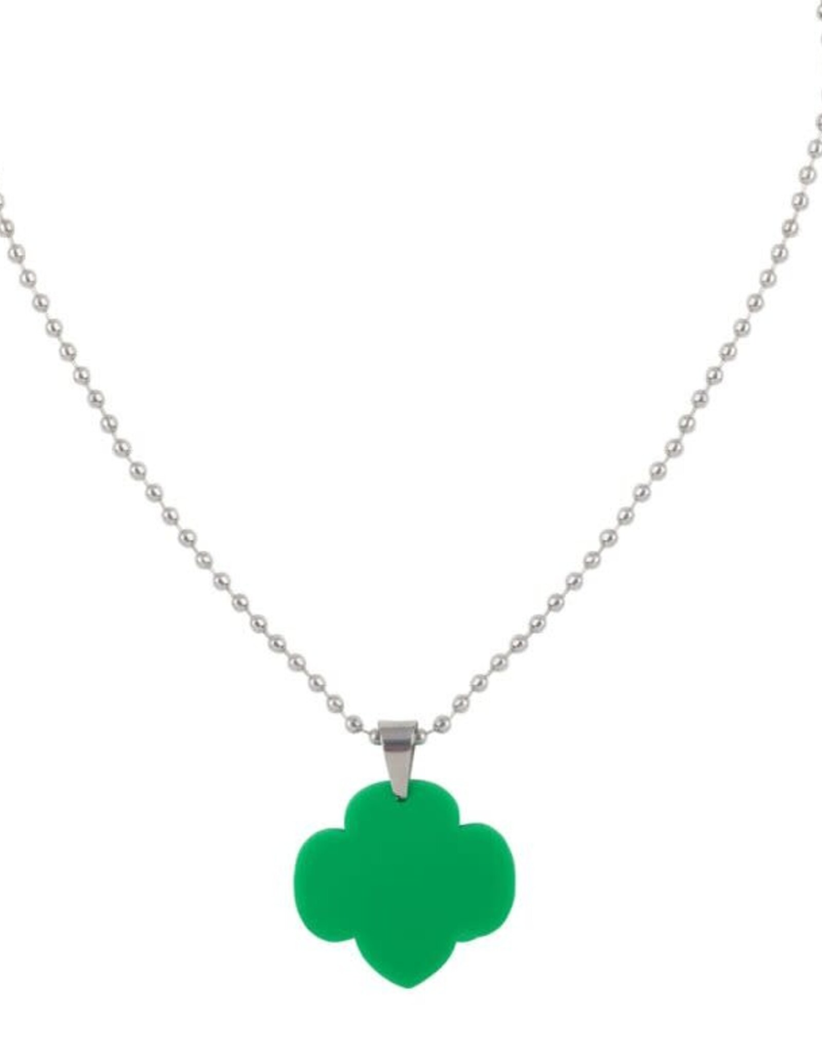 GSUSA Trefoil Fun Finds Ball Chain Necklace