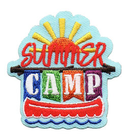 Advantage Emblem & Screen Prnt Summer Camp (Canoe) Fun Patch