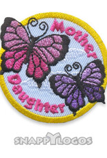 snappylogos Mother Daughter Butterfly Fun Patch (8495)