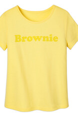 GIRL SCOUTS OF THE USA Brownie Flocked T-Shirt