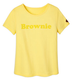 GIRL SCOUTS OF THE USA Brownie Flocked T-Shirt