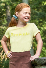 GIRL SCOUTS OF THE USA Brownie Flocked T-Shirt