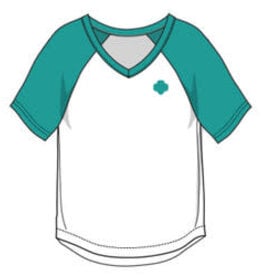 GIRL SCOUTS OF THE USA Junior Raglan T-Shirt