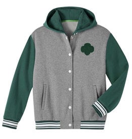 GSUSA Varsity Hooded Sweatshirt Jacket - Women's