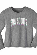 GSUSA Girls Long-Sleeve Pullover T-Shirt